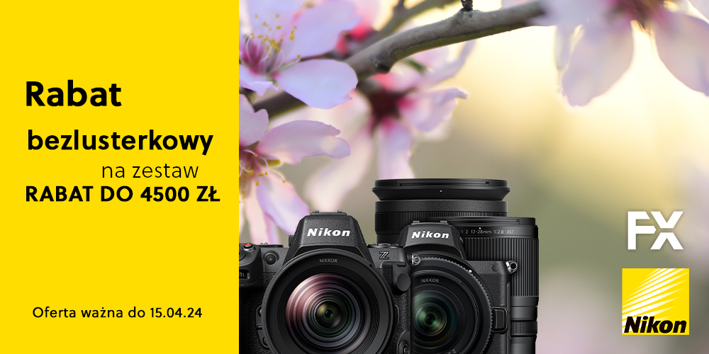 Bezlusterkowe zestawy Nikon do 4500 zł taniej!