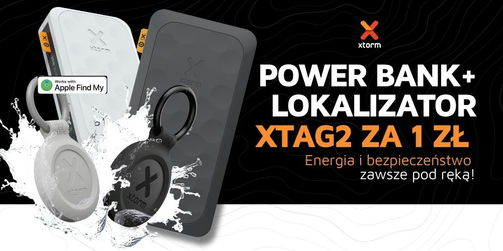 Kup Powerbank Xtorm i zgarnij lokalizator za 1 zł!
