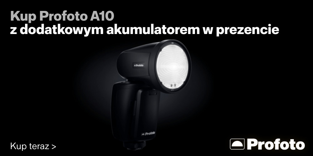Kup lampę Profoto A10 z akumulatorem w prezencie!