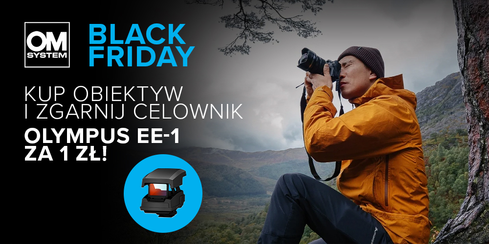 Przy zakupie obiektywów OM System otrzymasz celownik w prezencie!