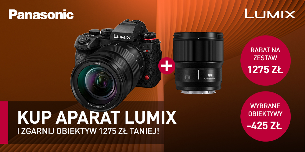 Kup zestaw Panasonic Lumix i oszczędź 1275 zł!
