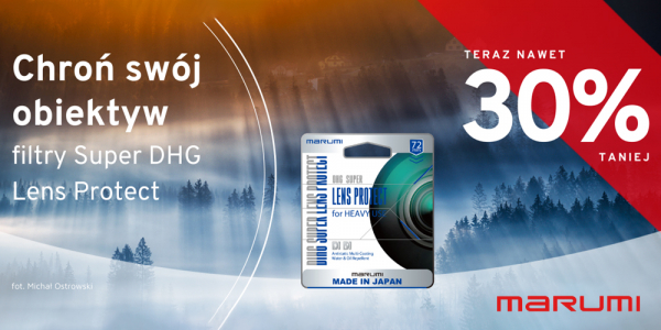 Filtry Marumi Super DHG Lens Protect nawet do 30% taniej!