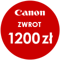 Zarejestruj swój zakup i odbierz nawet do 1500 zł zwrotu przy zakupie sprzętu marki Canon! Dodatkowo nie zapomnij, że możesz kupić swój sprzęt w wygodnych ratach 20 x 0%.