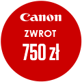 Rejestrując swój zakup na stronie Canon otrzymasz nawet do 1500 zł cashbacku!