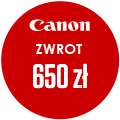 Rejestrując swój zakup na stronie Canon otrzymasz nawet do 1500 zł cashbacku!