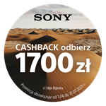 Zarejestruj swój zakup i zgarnij nawet do 2000 zł zwrotu w promocji Sony Cashback!